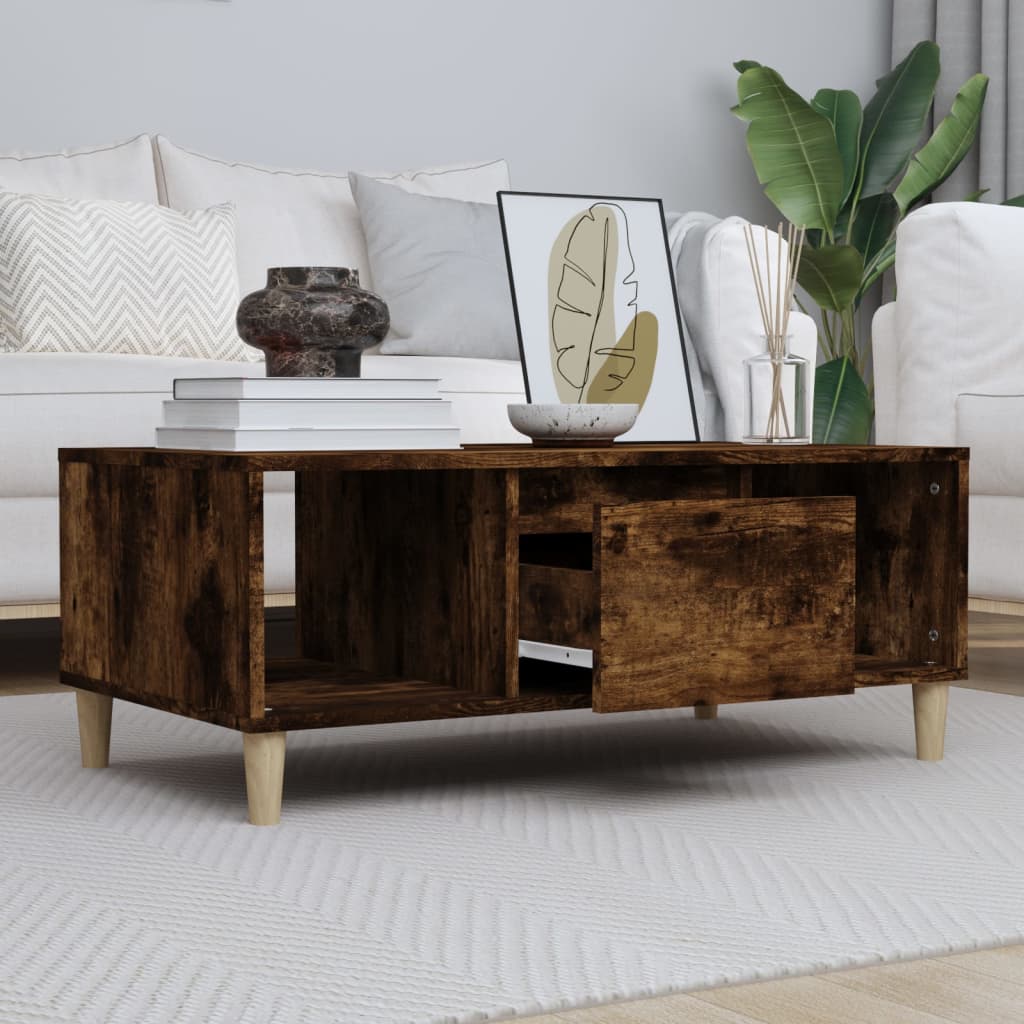 Coffee Table 90X50X36,5 Cm Engineered Wood