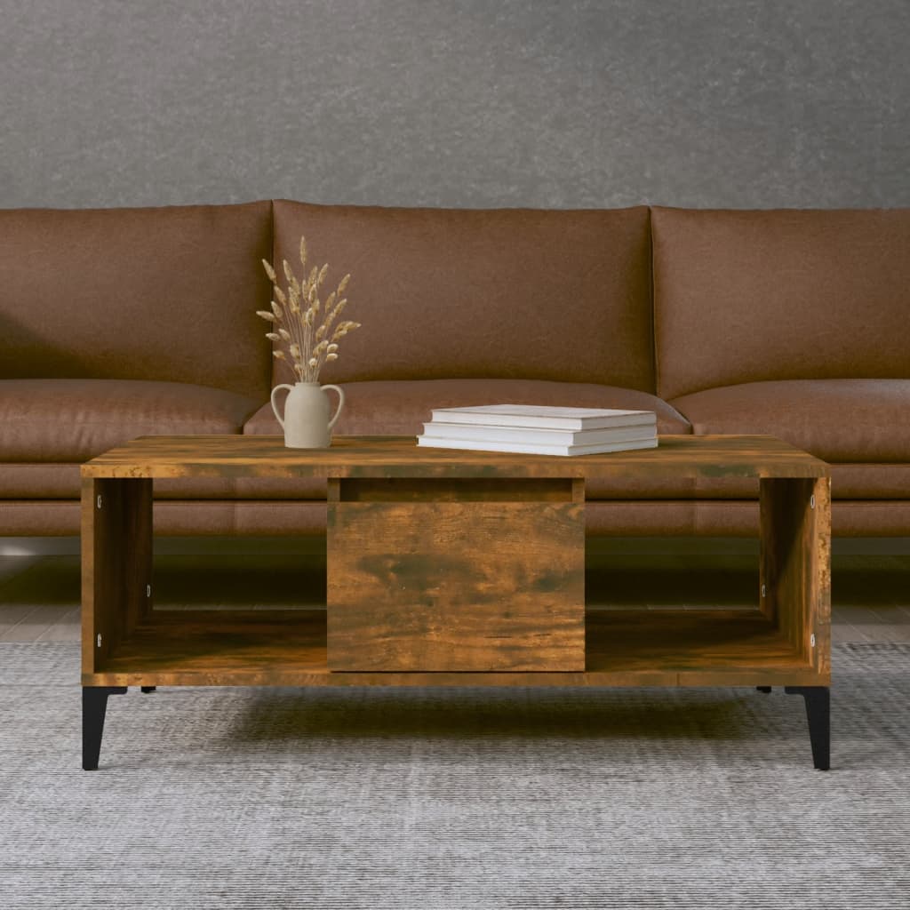 Coffee Table 90X50X36.5 Cm Engineered Wood