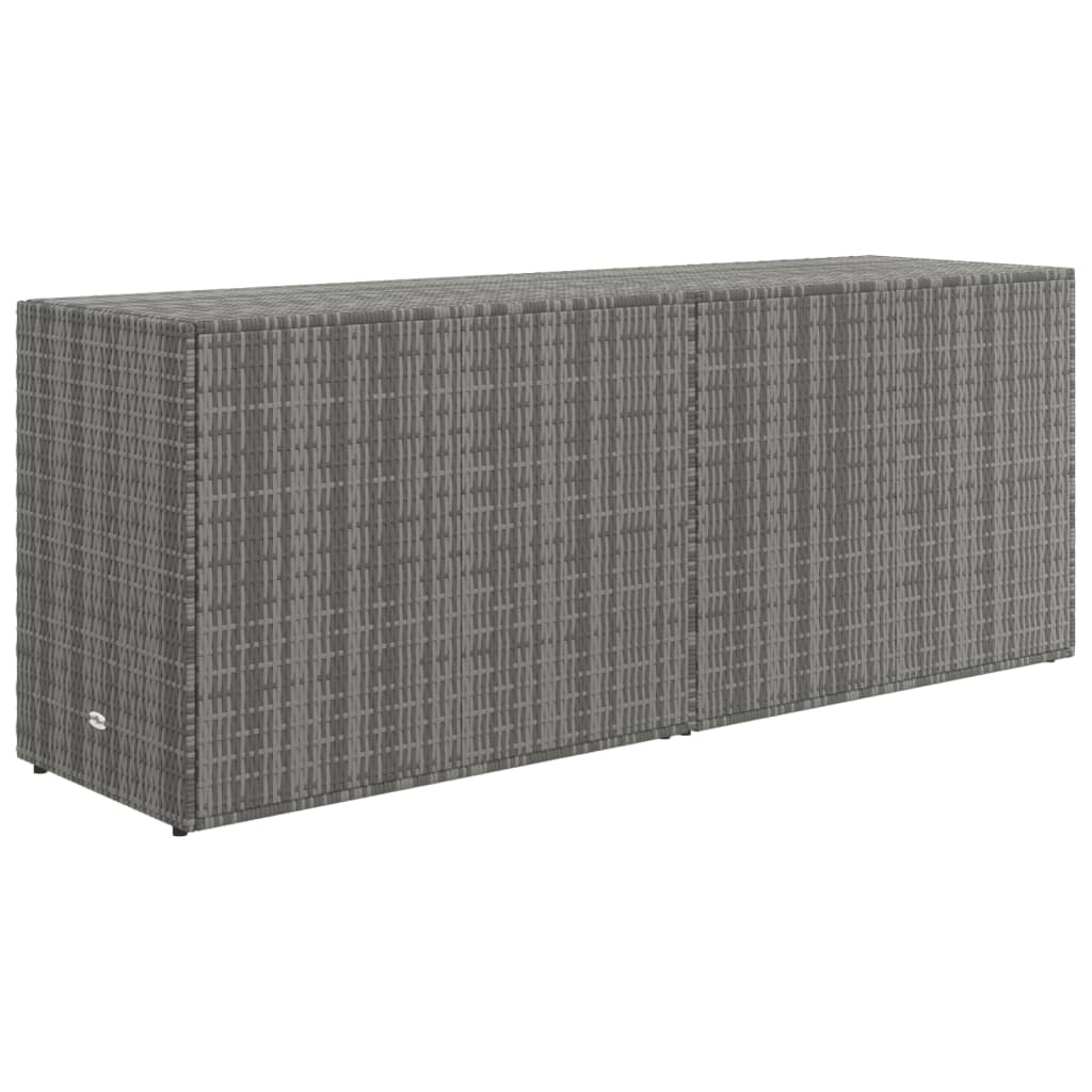 Garden Storage Cabinet 198X55.5X80 Cm Poly Rattan