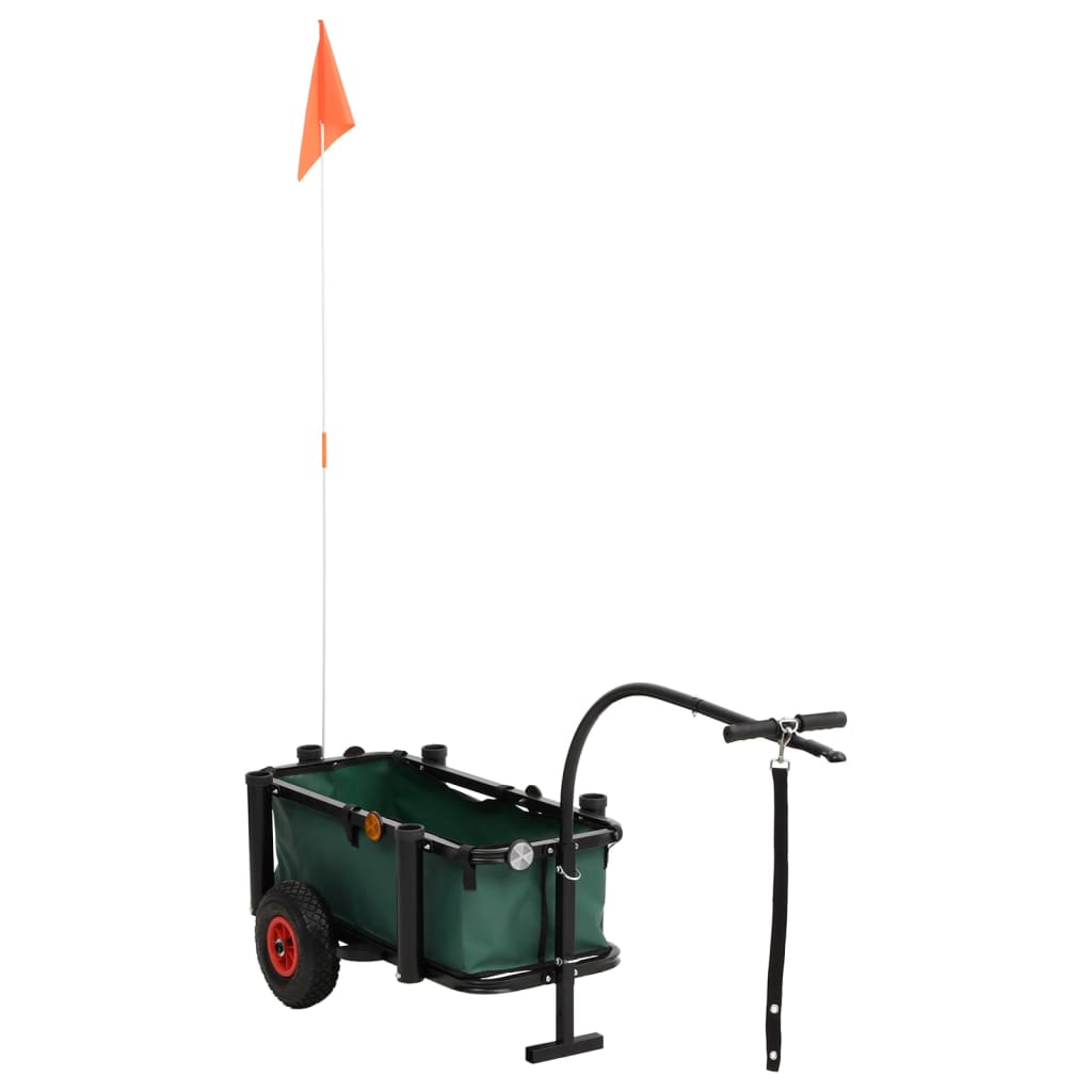 Fishing Trolley Black Steel