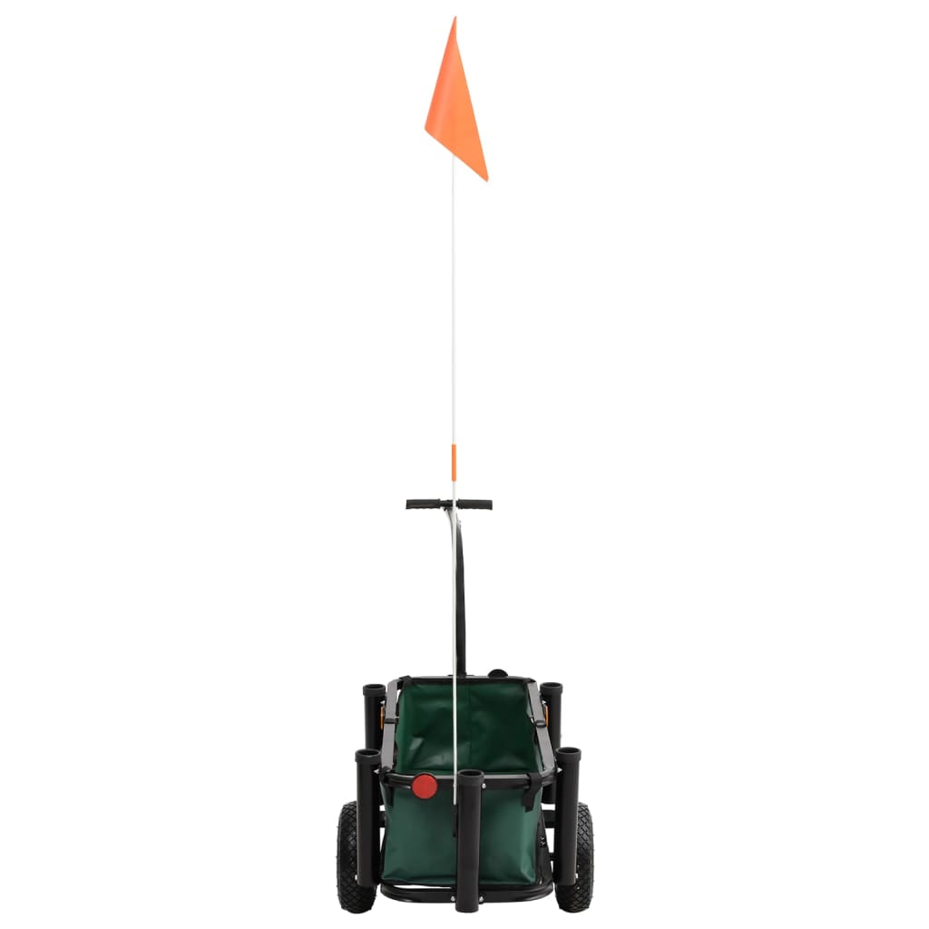 Fishing Trolley Black Steel