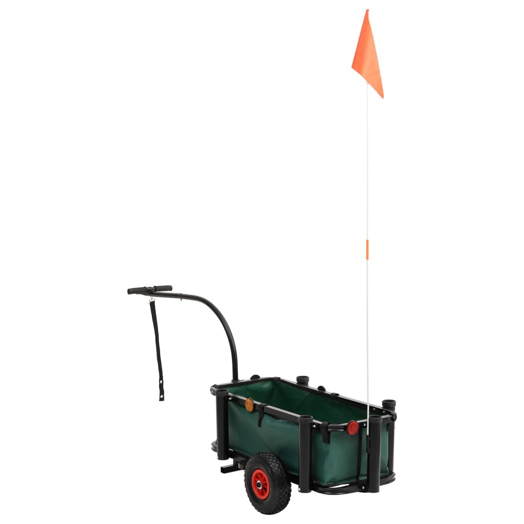 Fishing Trolley Black Steel