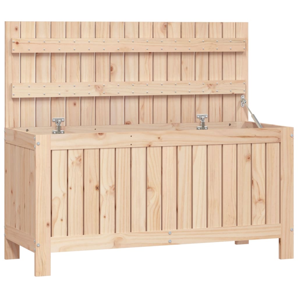 Garden Storage Box Solid Wood Pine