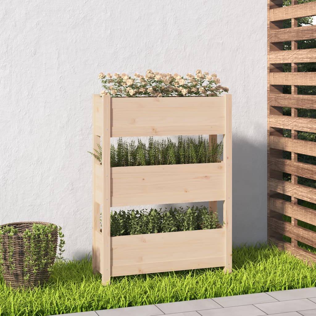 Planter Solid Wood Pine
