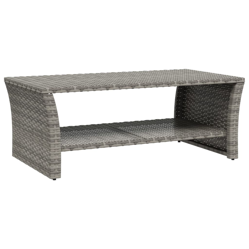 Coffee Table 100X50X40 Cm Poly Rattan