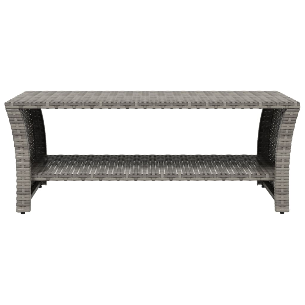 Coffee Table 100X50X40 Cm Poly Rattan