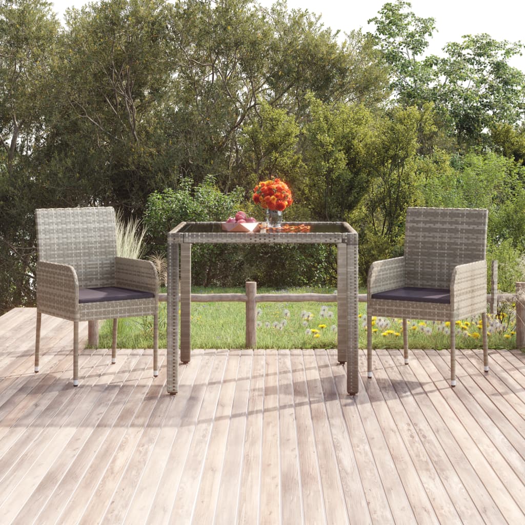 Garden Table With Poly Rattan