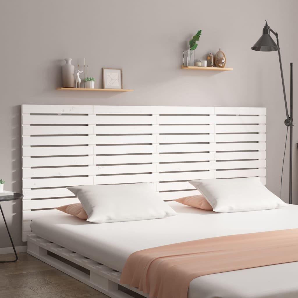Wall Headboard 96X3X63 Cm Solid Wood Pine