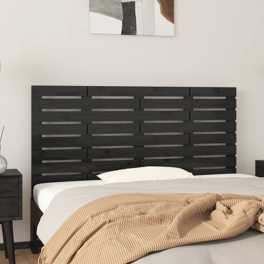 Wall Headboard 96X3X63 Cm Solid Wood Pine