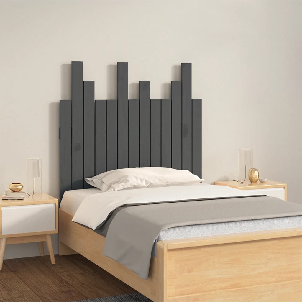 Wall Headboard 166X3X80 Cm Solid Wood Pine