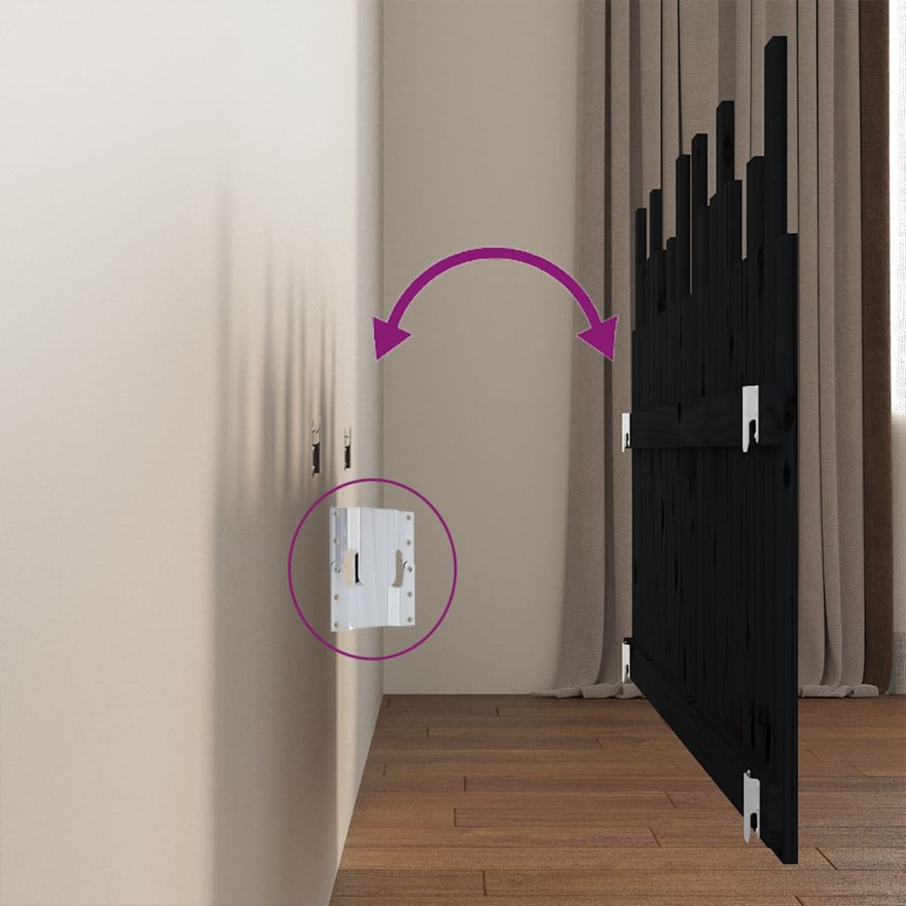 Wall Headboard 166X3X80 Cm Solid Wood Pine