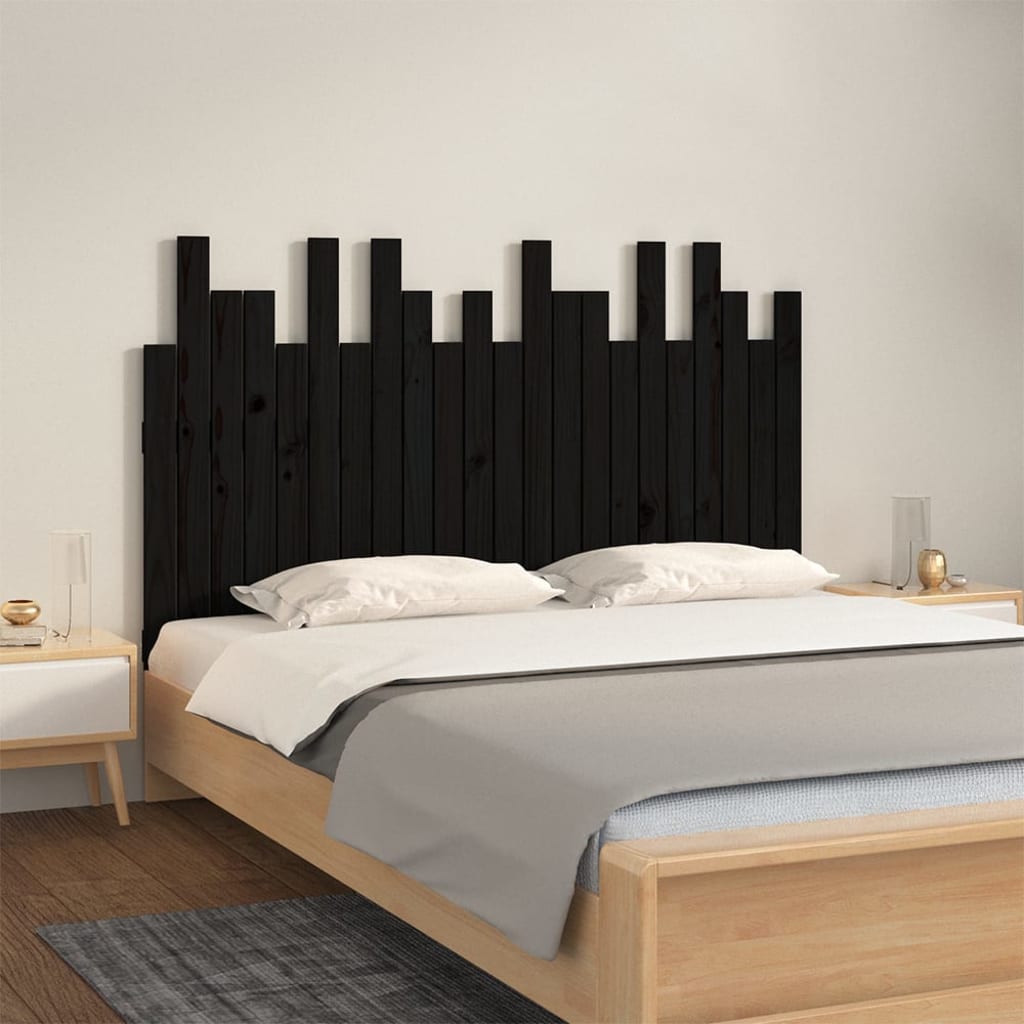 Wall Headboard 166X3X80 Cm Solid Wood Pine