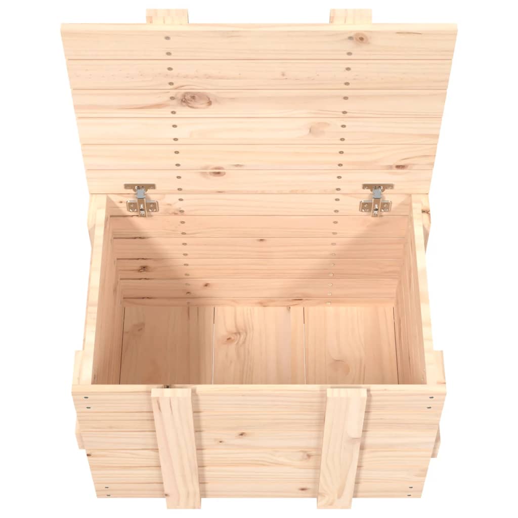 Storage Box Solid Wood Pine