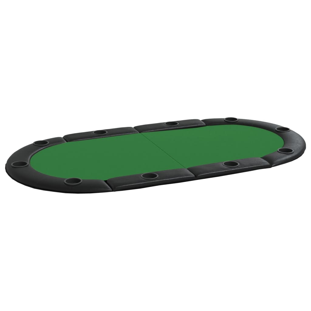 10-Player Folding Poker Tabletop 208X106X3 Cm