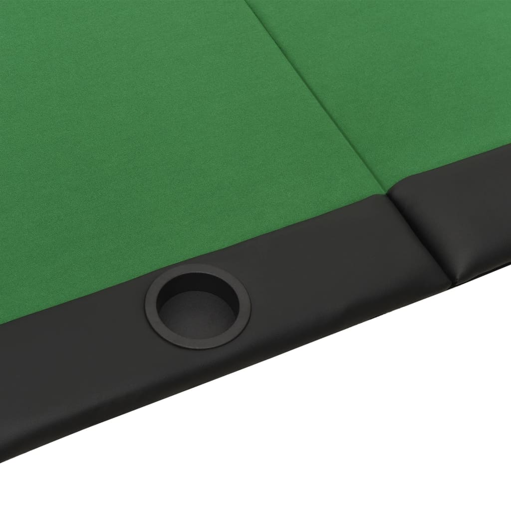 10-Player Folding Poker Tabletop 208X106X3 Cm