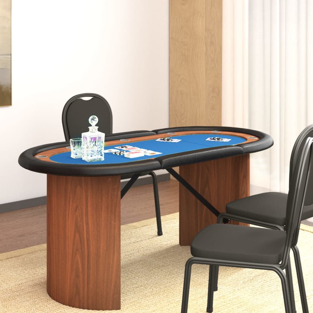 10-Player Poker Table 160X80X75 Cm