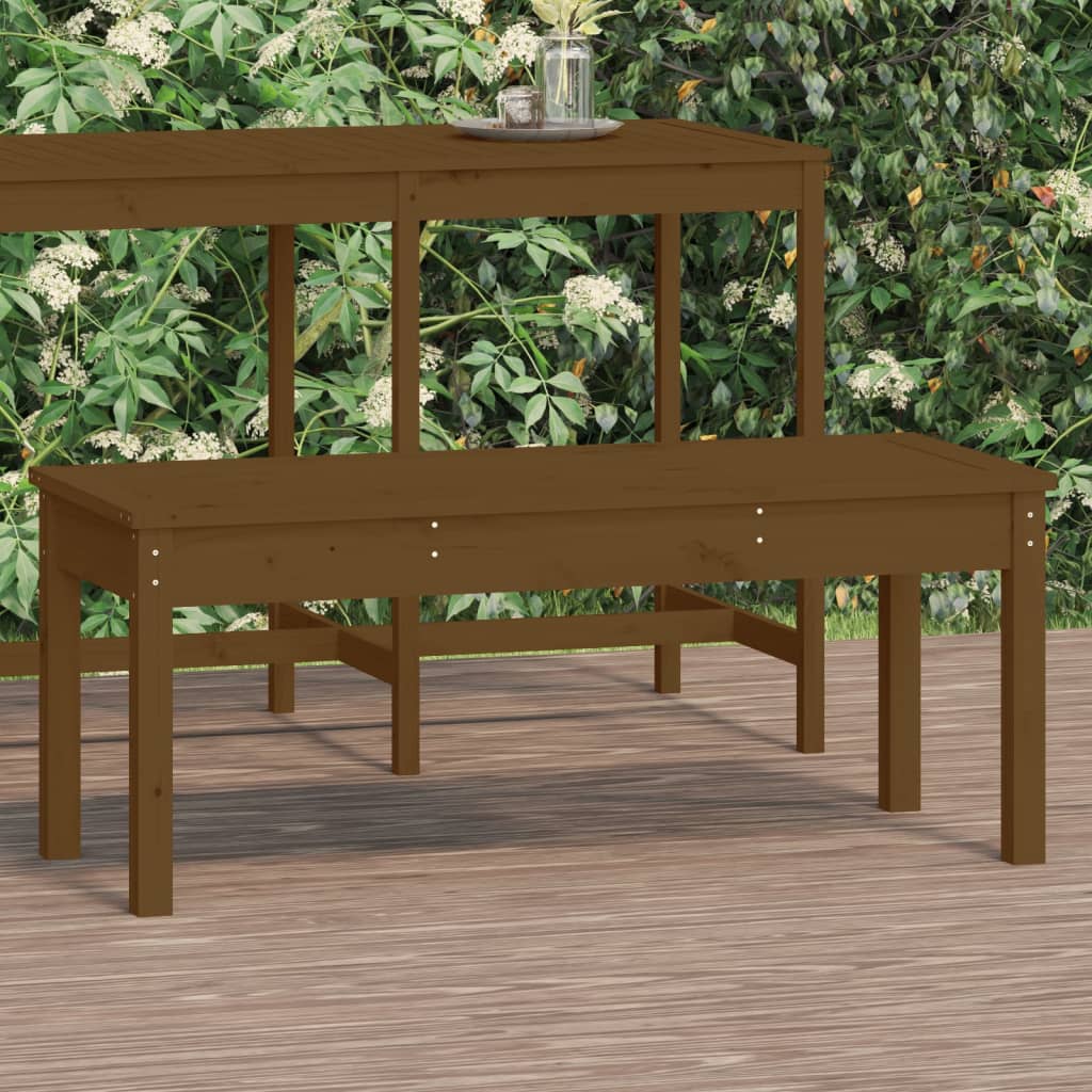 Garden Bench Solid Wood Douglas