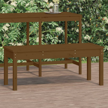 Garden Bench Solid Wood Douglas
