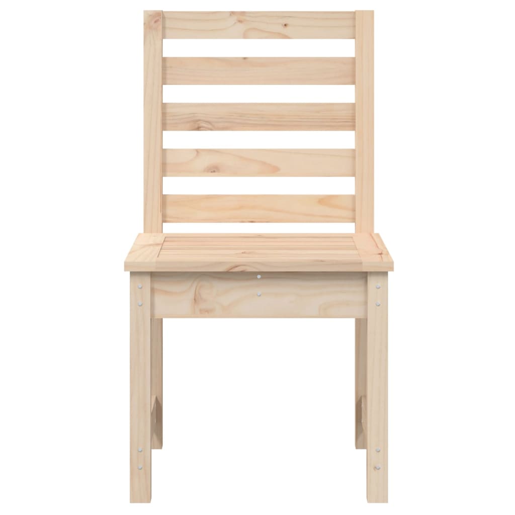 Garden Chairs 2 Pcs Solid Wood Pine