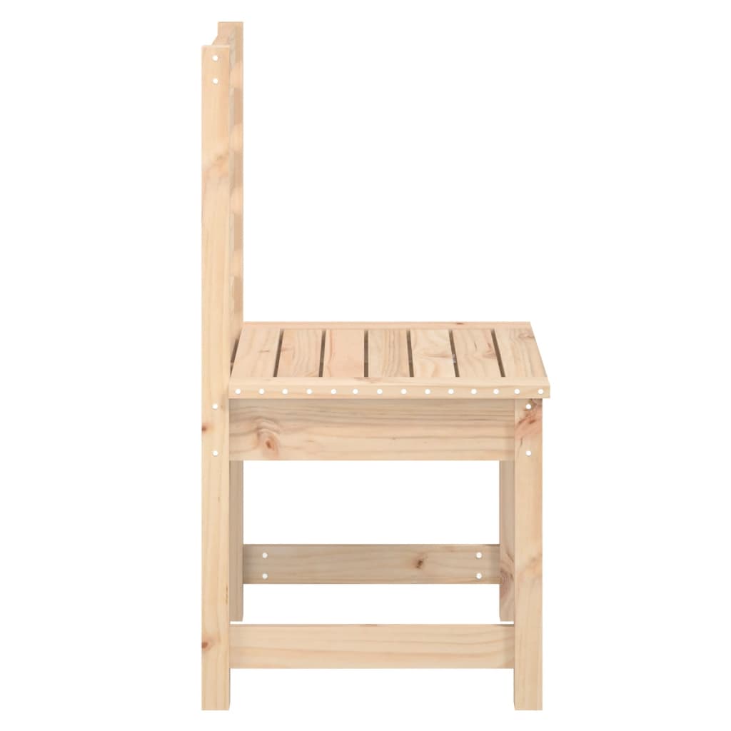 Garden Chairs 2 Pcs Solid Wood Pine