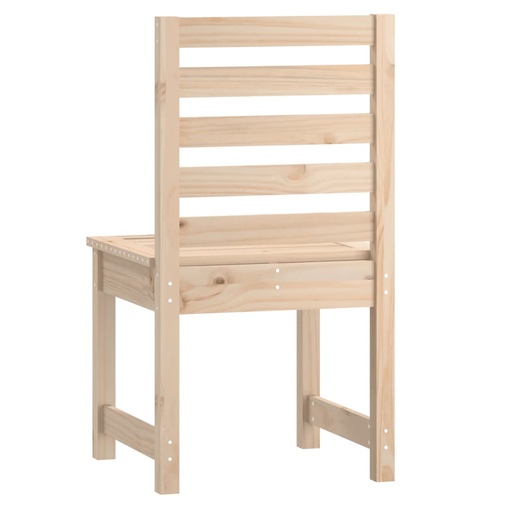 Garden Chairs 2 Pcs Solid Wood Pine