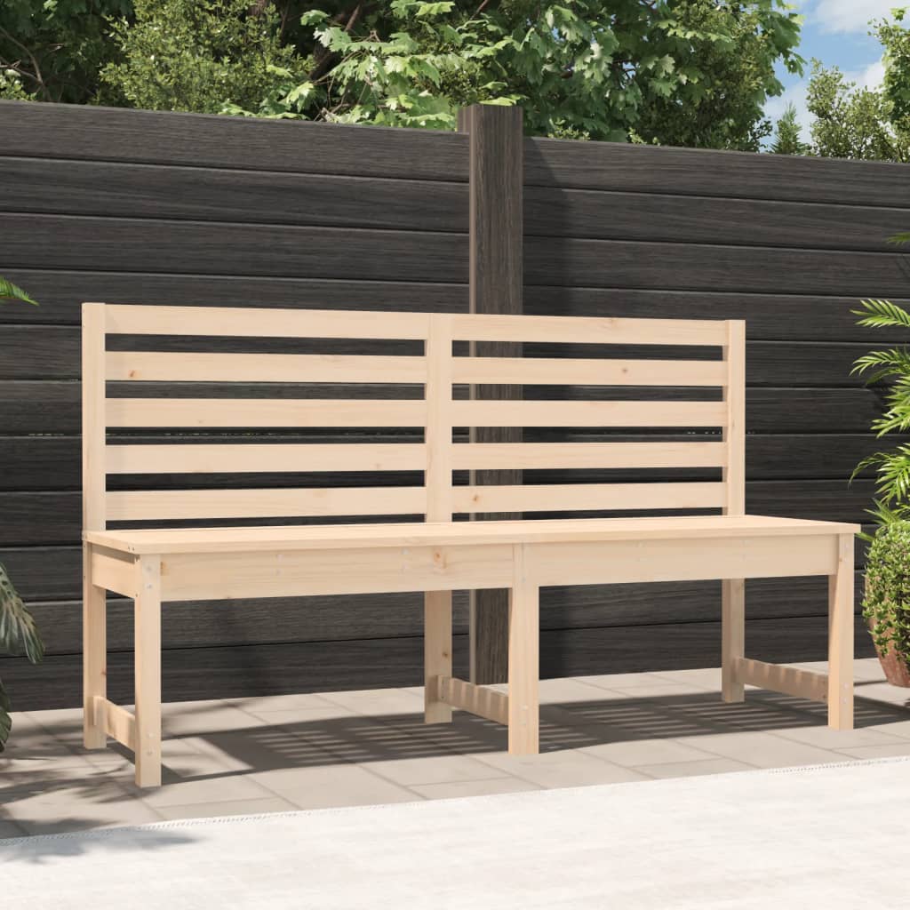 Garden Bench 157.5 Cm Solid Wood Douglas