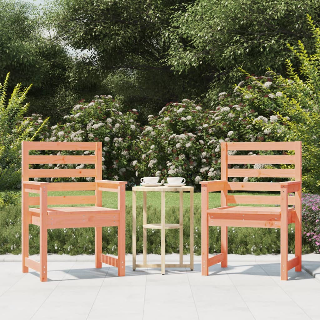Garden Chairs 2 Pcs Solid Wood Pine