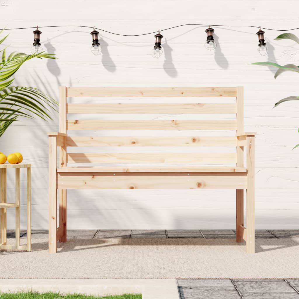 Garden Bench Solid Wood Douglas