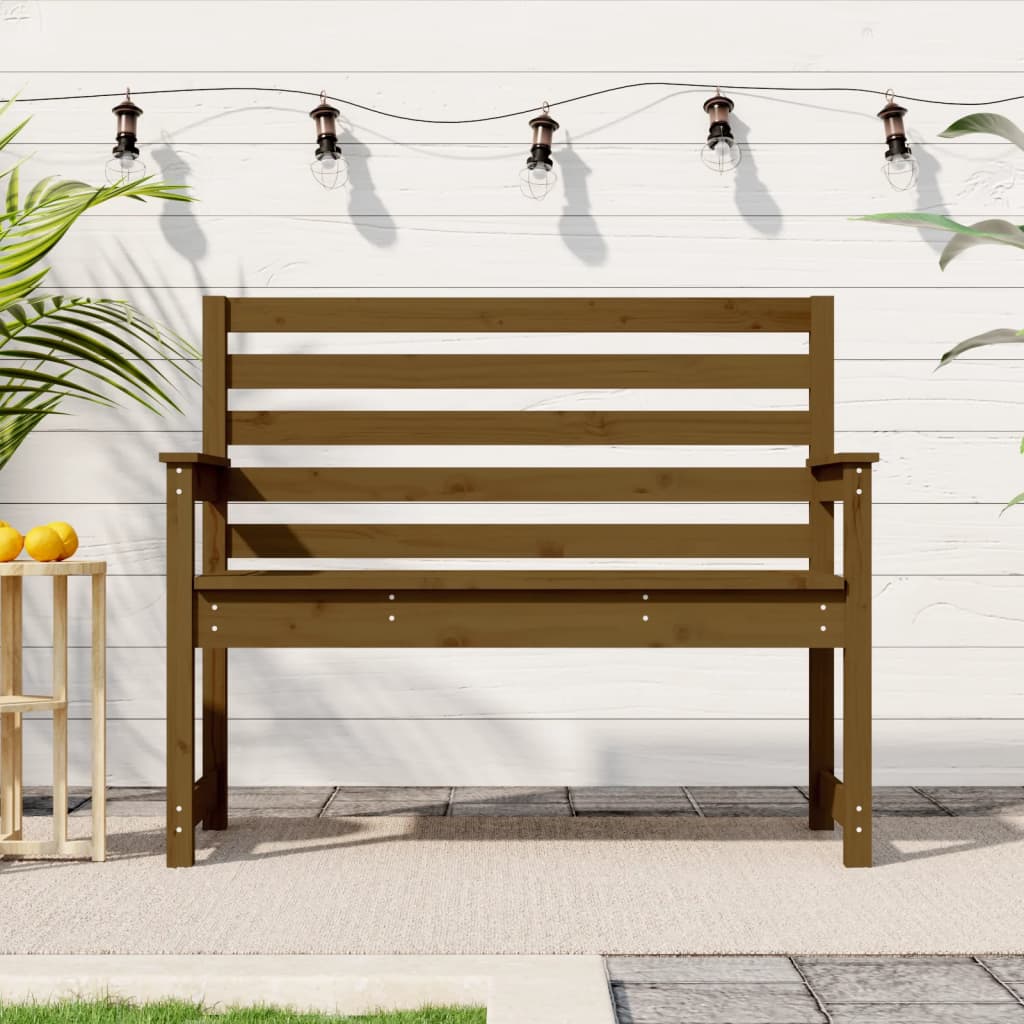 Garden Bench Solid Wood Douglas