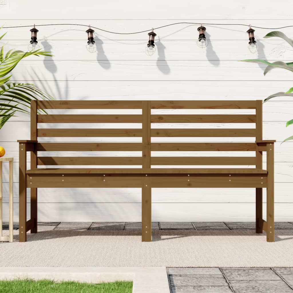 Garden Bench Solid Wood Douglas
