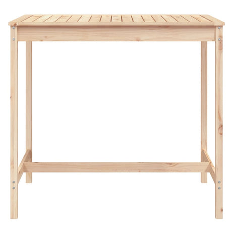 Garden Table Solid Wood Pine