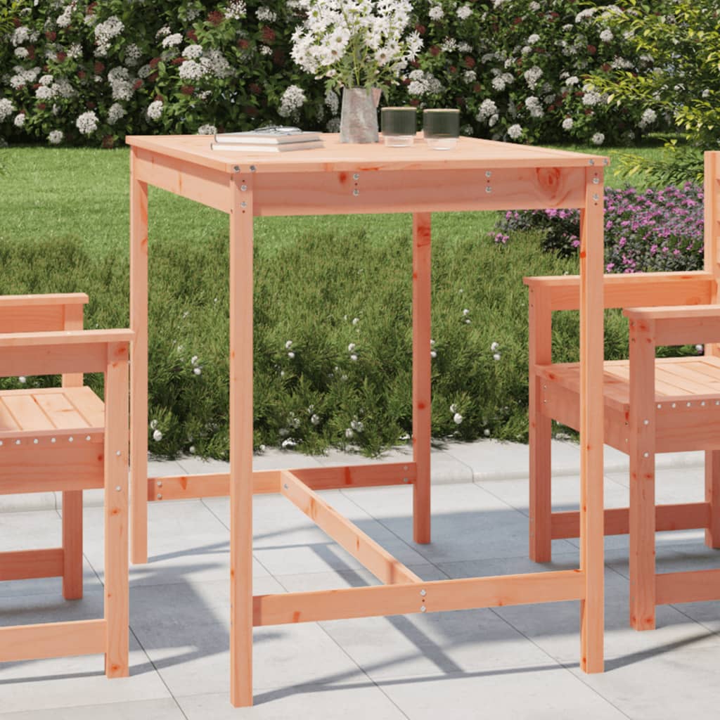 Garden Table Solid Wood Pine