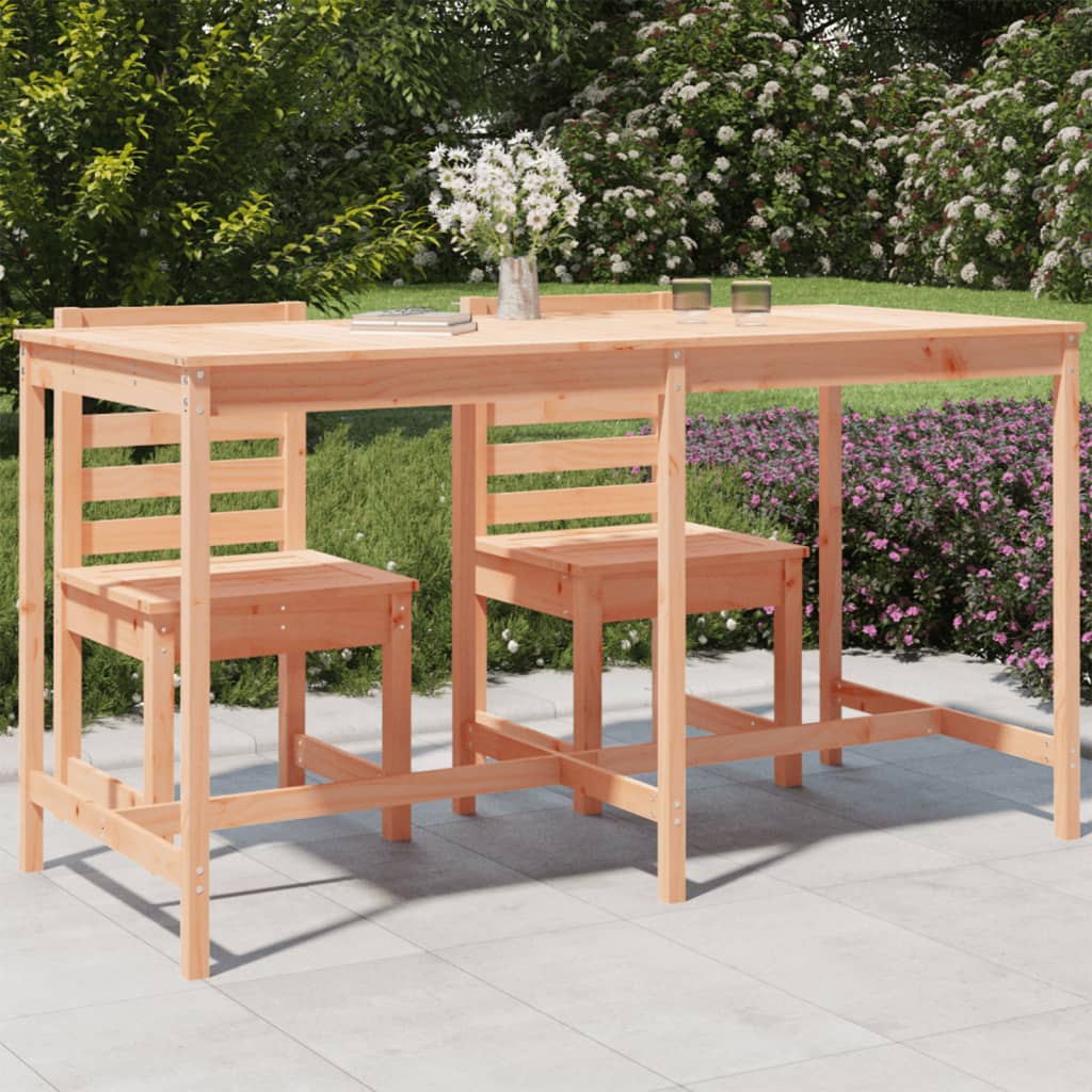 Garden Table Solid Wood Pine