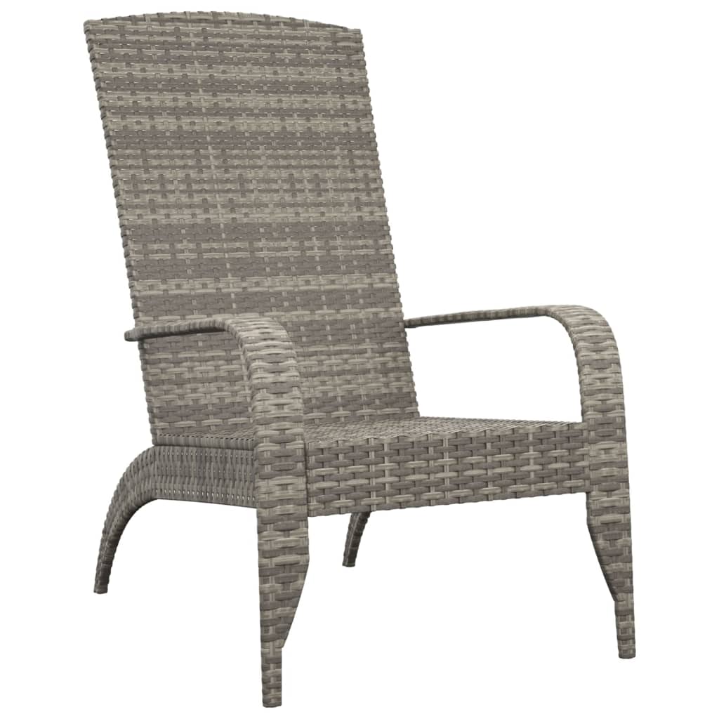 Garden Adirondack Chair Poly Rattan