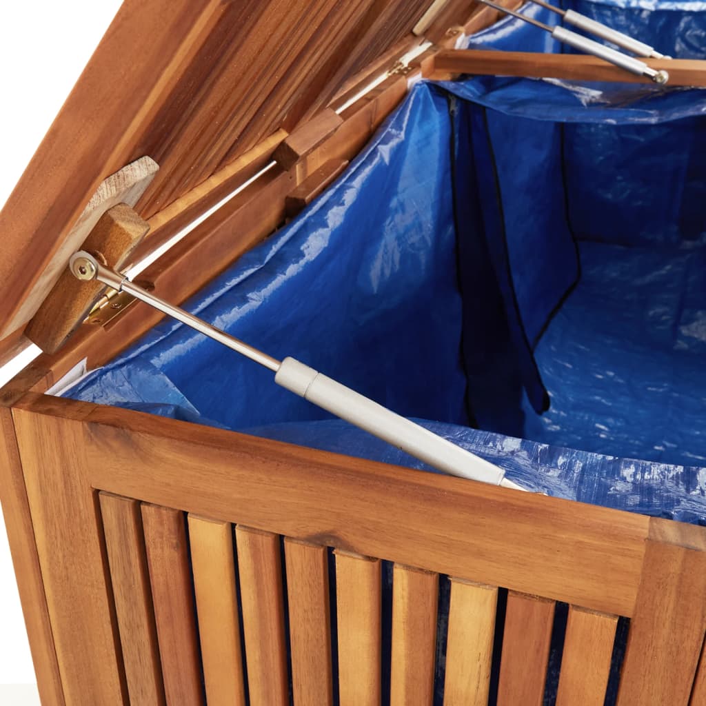 Garden Storage Box Solid Wood Acacia