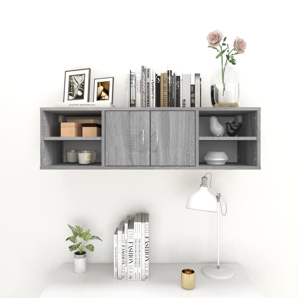 Wall Shelf 102X30X29 Cm Engineered Wood