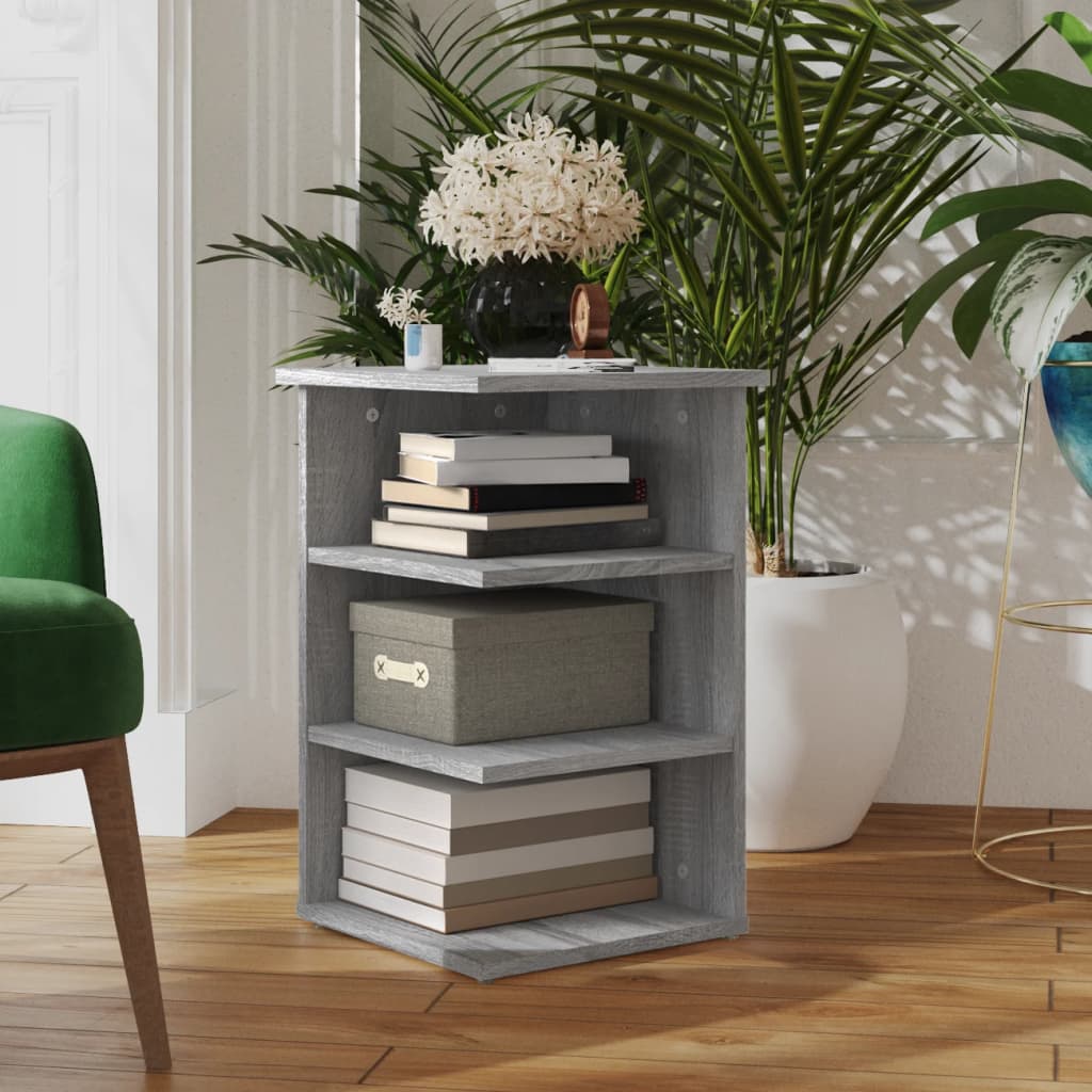 Side Cabinet 35X35X55 Cm Engineered Wood