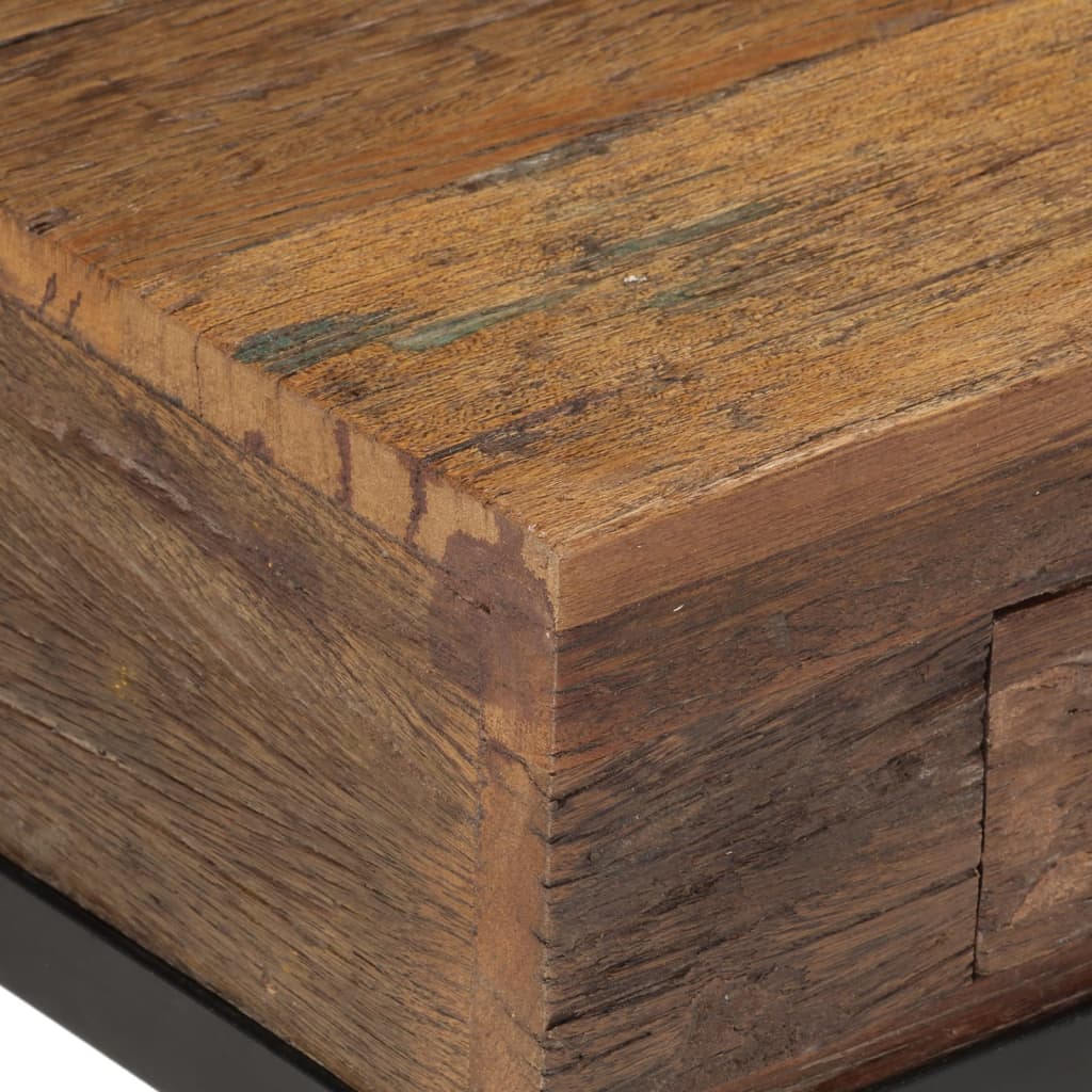 Tv Cabinet 110X30X46 Cm Solid Wood Reclaimed