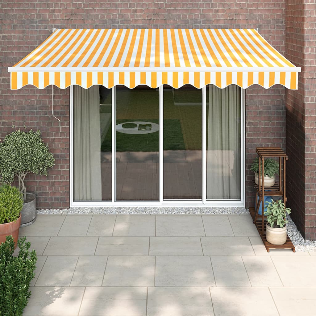 Retractable Awning Fabric And Aluminium