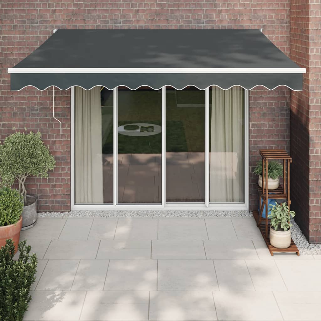Retractable Awning Fabric And Aluminium