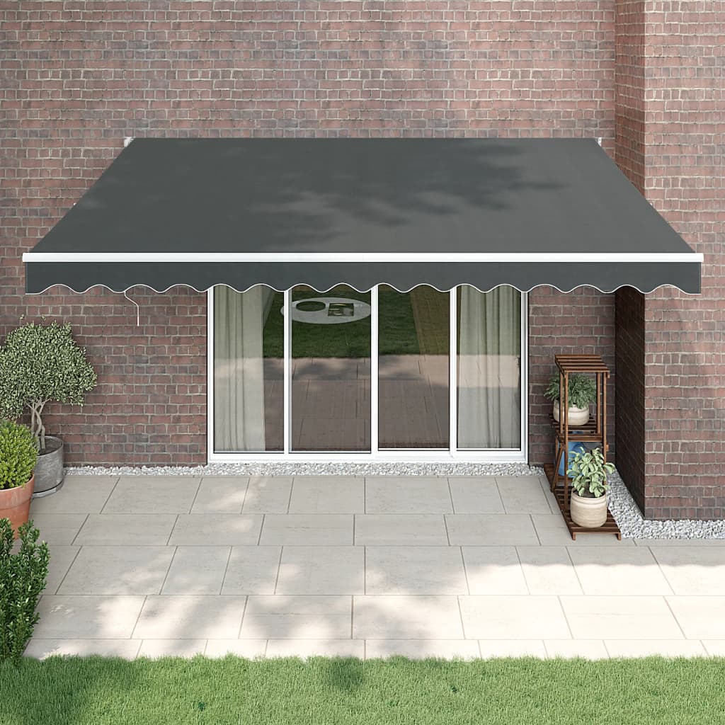 Retractable Awning Fabric And Aluminium