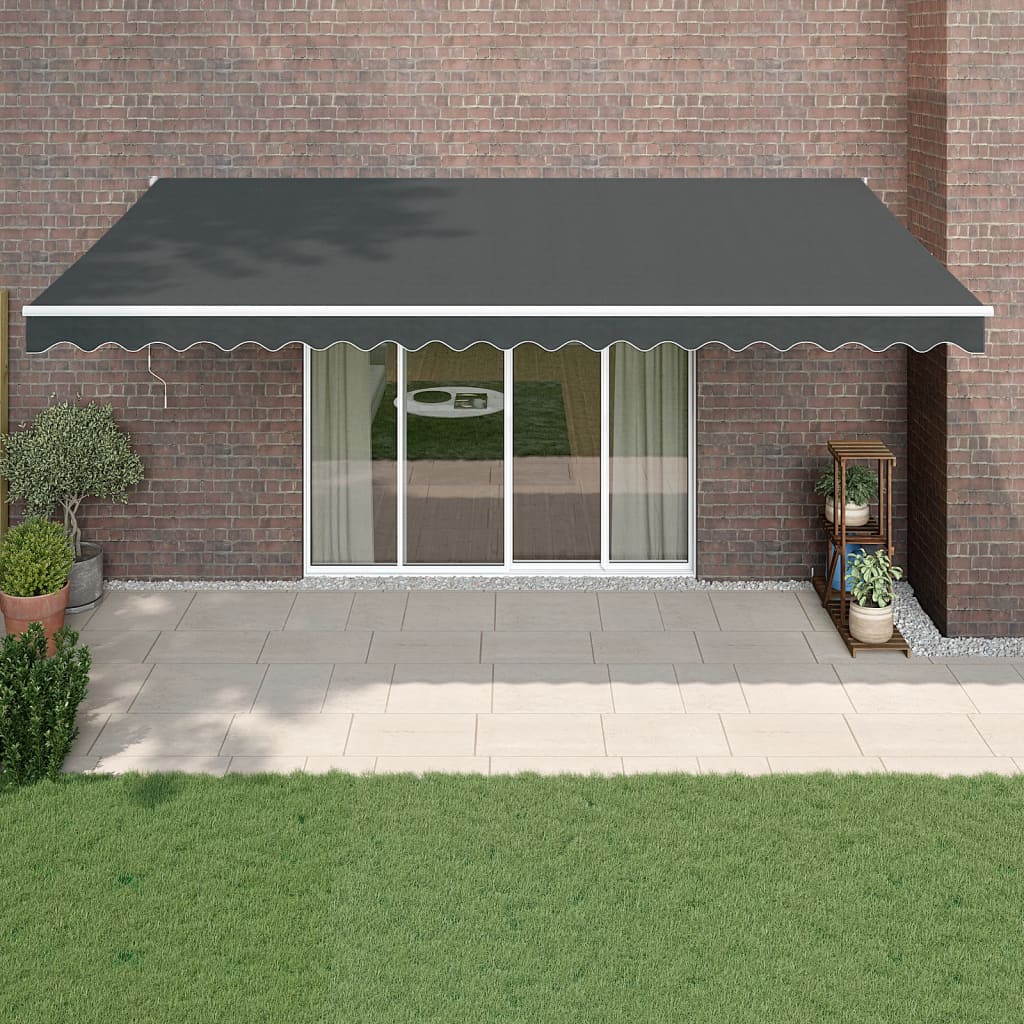 Retractable Awning Fabric And Aluminium