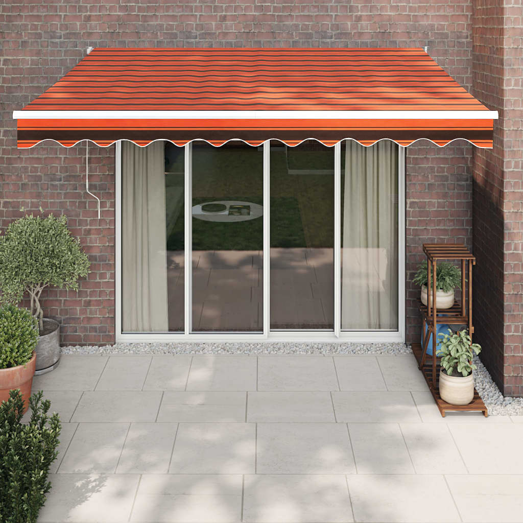 Retractable Awning Fabric And Aluminium