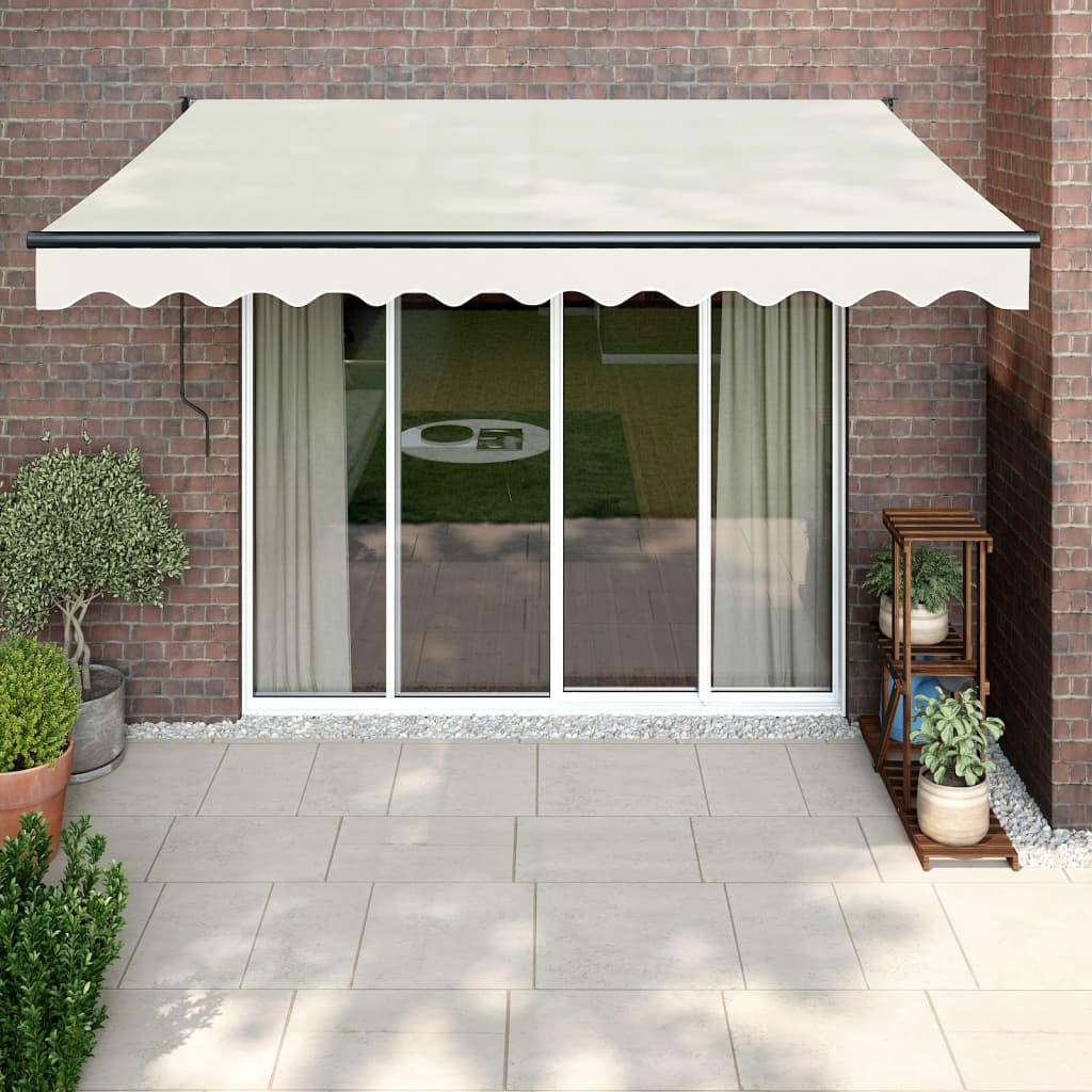 Retractable Awning Fabric And Aluminium