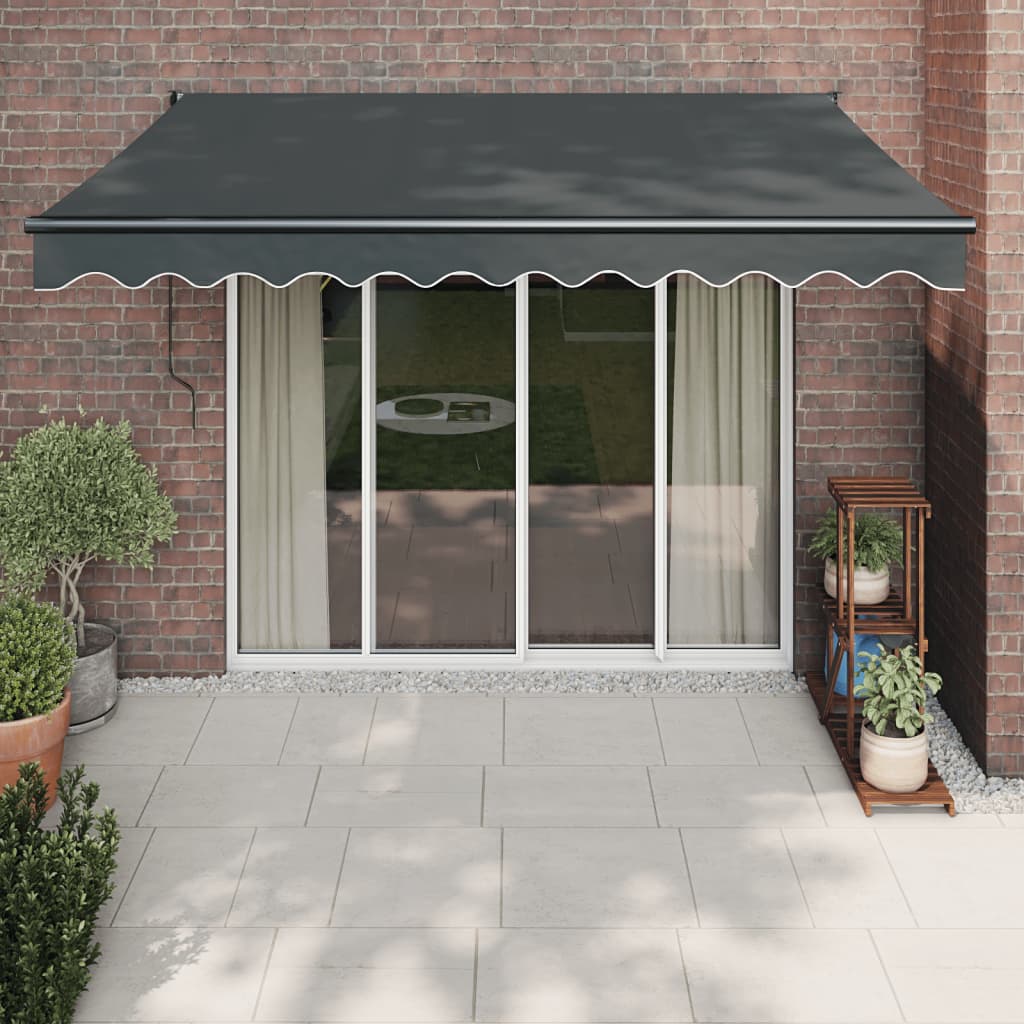 Retractable Awning Fabric And Aluminium
