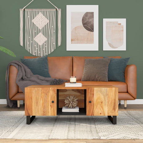 Coffee Table 100X54X40 Cm Solid Wood Reclaimed&Engineered Wood