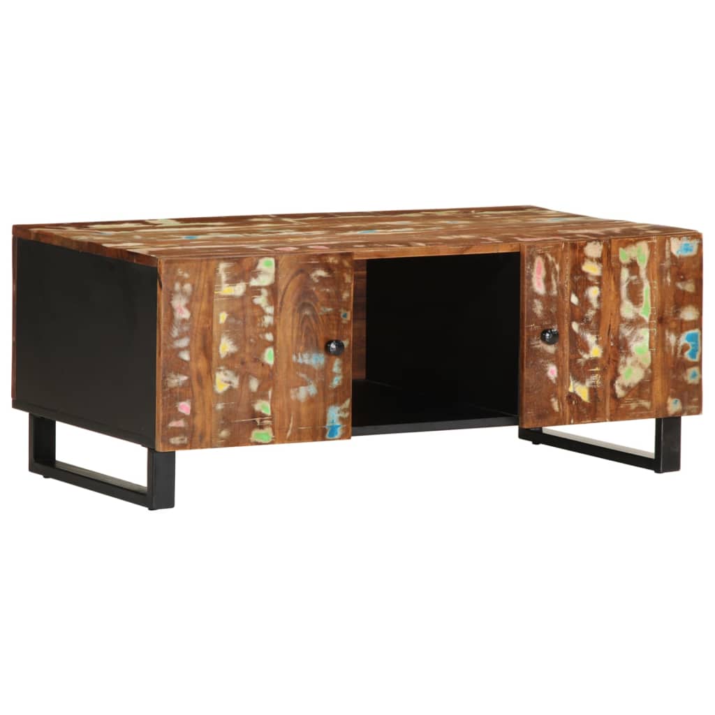 Coffee Table 100X54X40 Cm Solid Wood Reclaimed&Engineered Wood