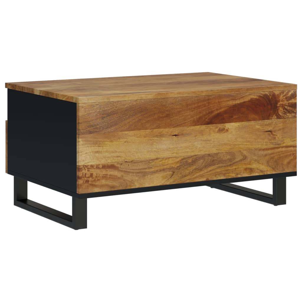 Coffee Table 80X54X40 Cm Solid Wood Mango&Engineered Wood