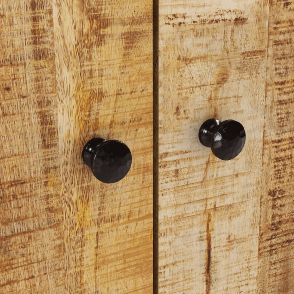 Sink Cabinet 62X33X58 Cm Solid Wood Mango And Engineered Wood