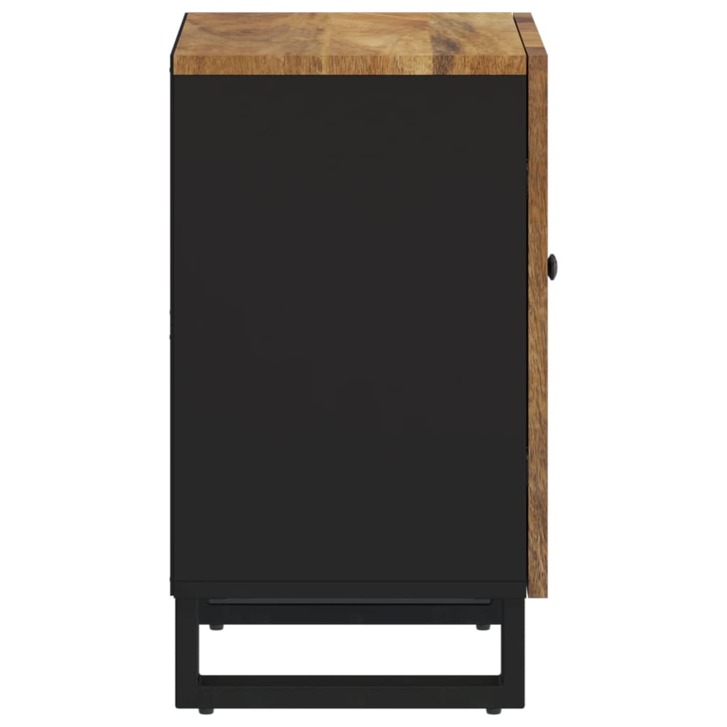 Bathroom Cabinet 38X33X58 Cm Solid Wood Mango